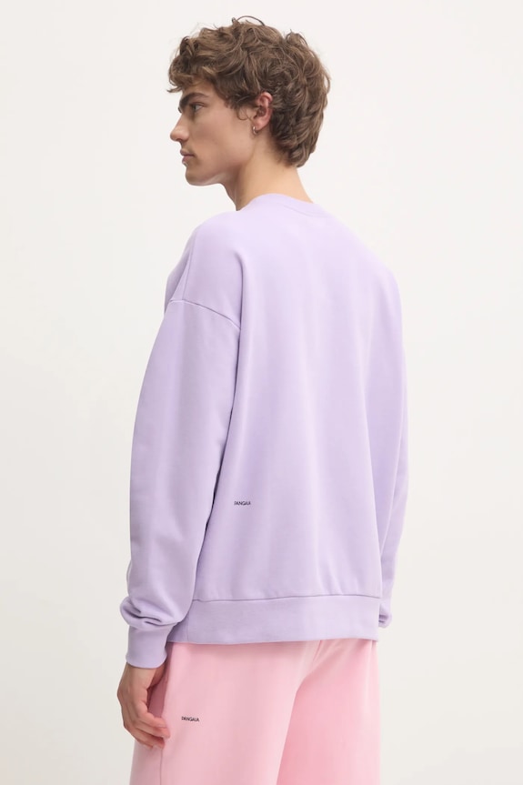 Odjeća Pamučna dukserica Pangaia 10000183 ljubičasta