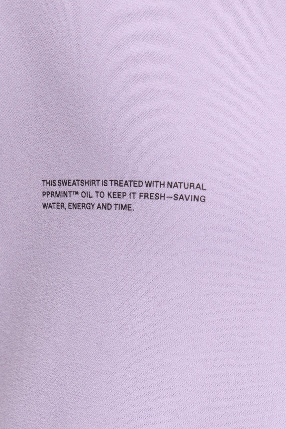 Pamučna dukserica Pangaia 10000183 ljubičasta