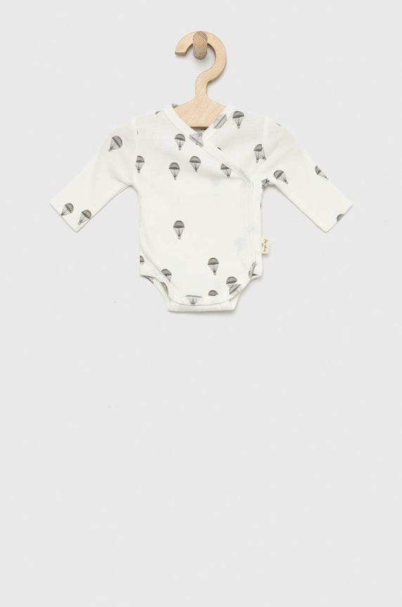 Konges Sløjd body bebe NEWBORN BODY GOTS KS3555 alb AA00