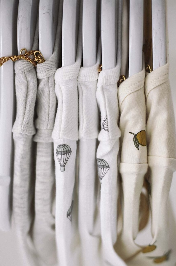 Konges Sløjd body bebe NEWBORN BODY GOTS alb KS3555
