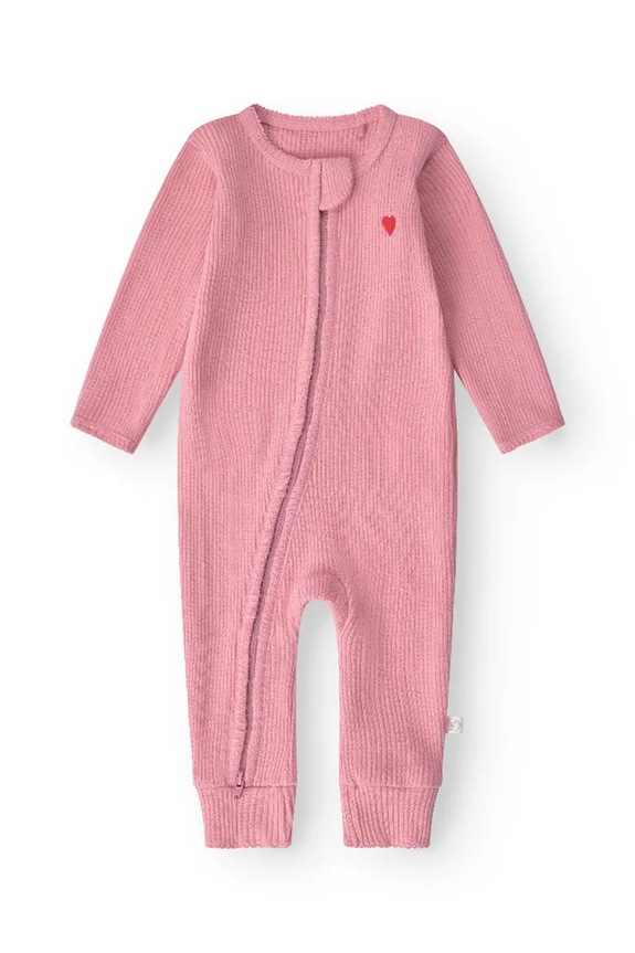 That's mine overal dojčenský bavlnený Stefania Onesie ružová 168348
