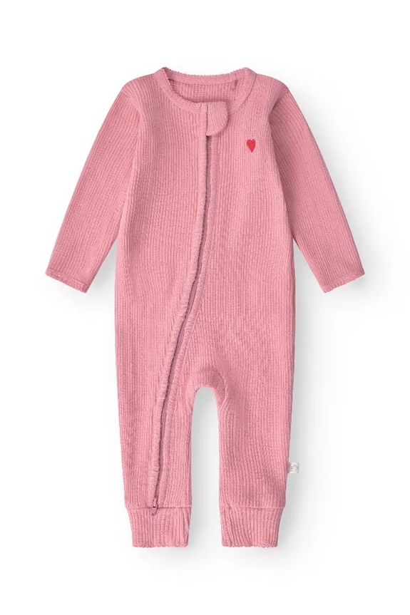 That's mine overal dojčenský bavlnený Stefania Onesie ružová 168348