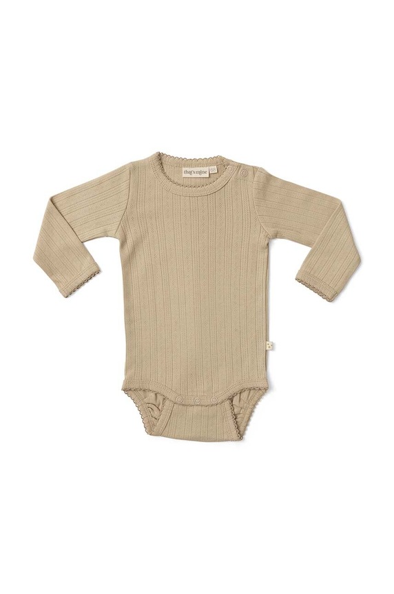 Chłopiec That's mine body niemowlęce ABS50 ABS50 beżowy