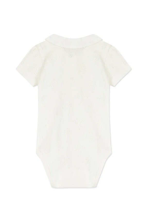 Tartine et Chocolat body bawełniane niemowlęce T911000 biały AA00