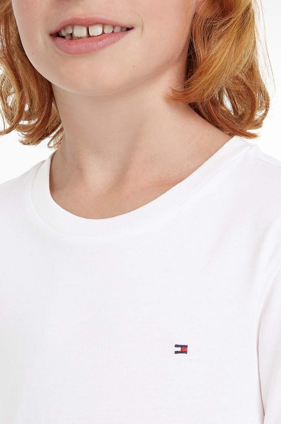 Tommy Hilfiger - Παιδικό μακρυμάνικο 74-176 cm KB0KB04141 λευκό