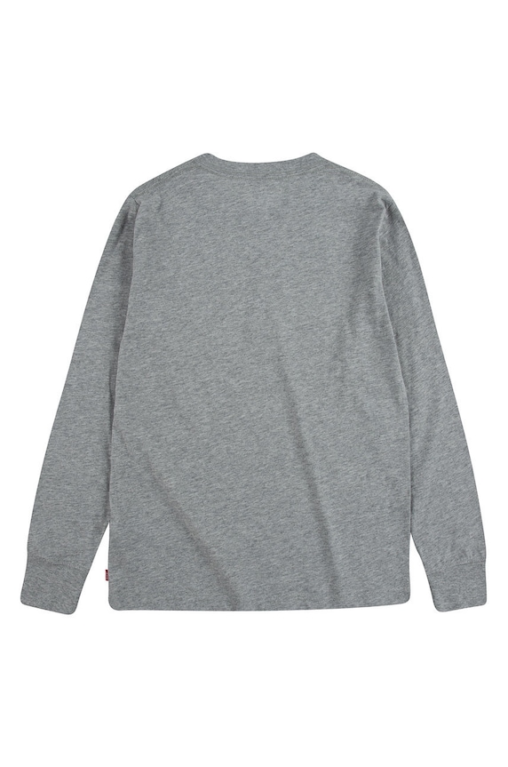 Детска блуза с дълги ръкави Levi's 6E8646.NOS.B сив AA00