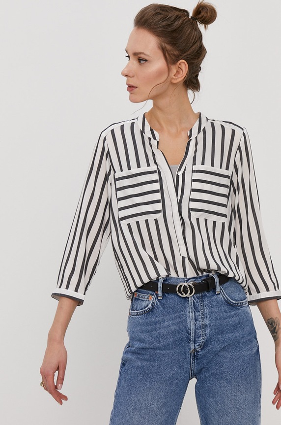 Blúzka Vero Moda regular biela 10168581