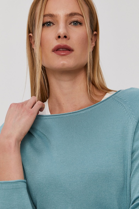 Vero Moda - Sweter turkusowy 10220902
