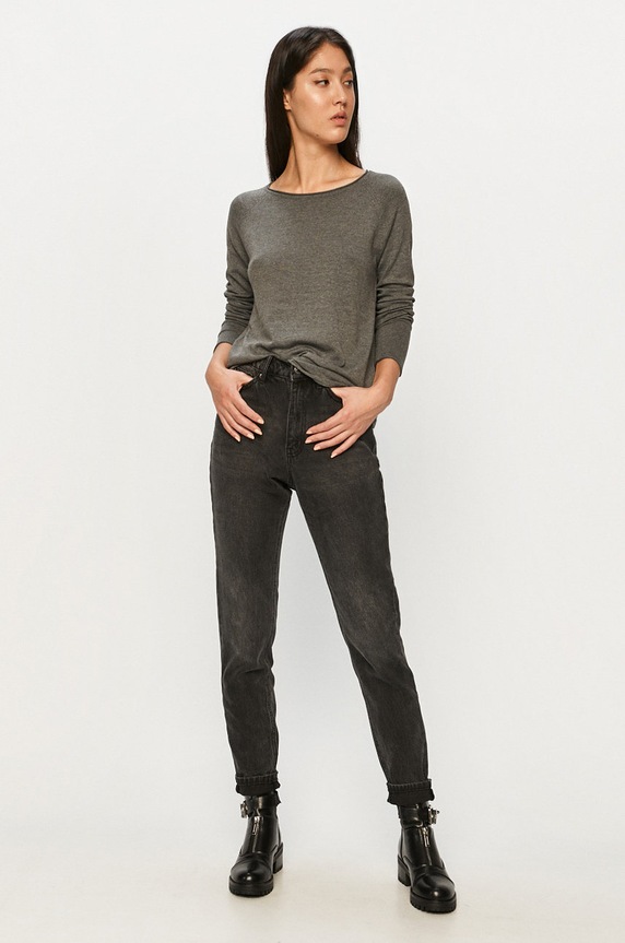 Vero Moda - Sweter 10220902 szary AA00