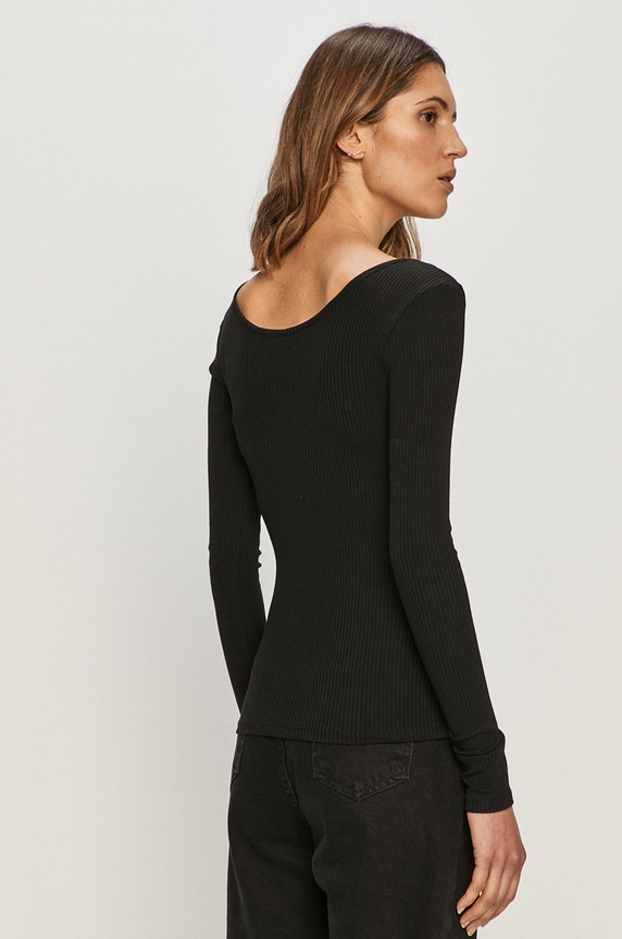Odzież Pieces - Longsleeve 17101437 czarny