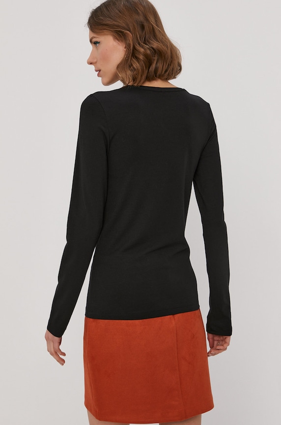 Odzież Pieces Longsleeve 17084155 czarny