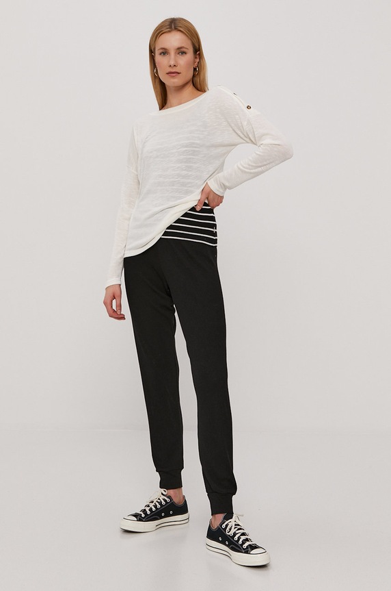 Pieces Sweter 17100737 beżowy AA00