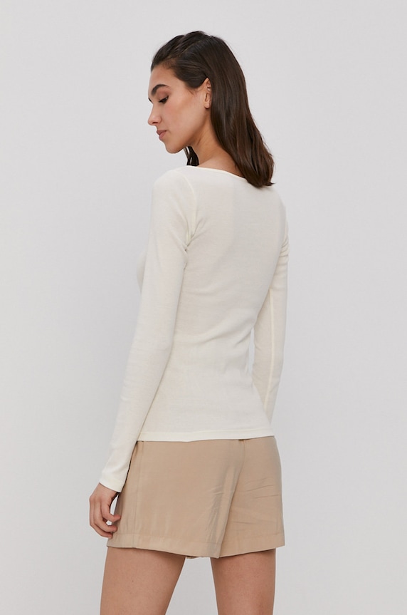 Odzież Only Longsleeve 15230579 beżowy