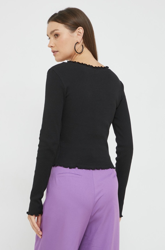 Odzież Only longsleeve 15272727.Black czarny