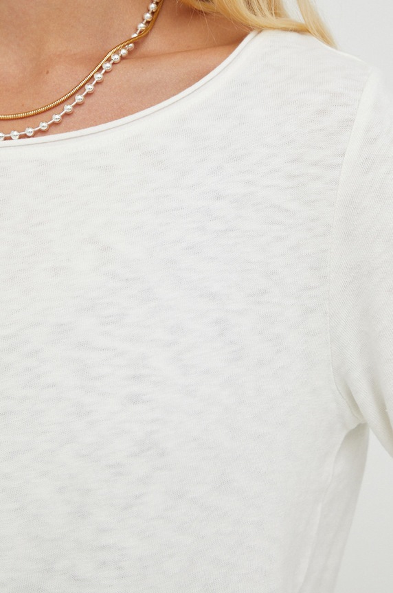 Marc O'Polo longsleeve bawełniany DENIM 5000006284 beżowy