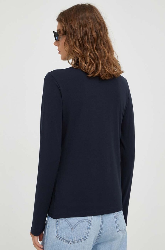 Odzież Marc O'Polo longsleeve M09308752241 granatowy