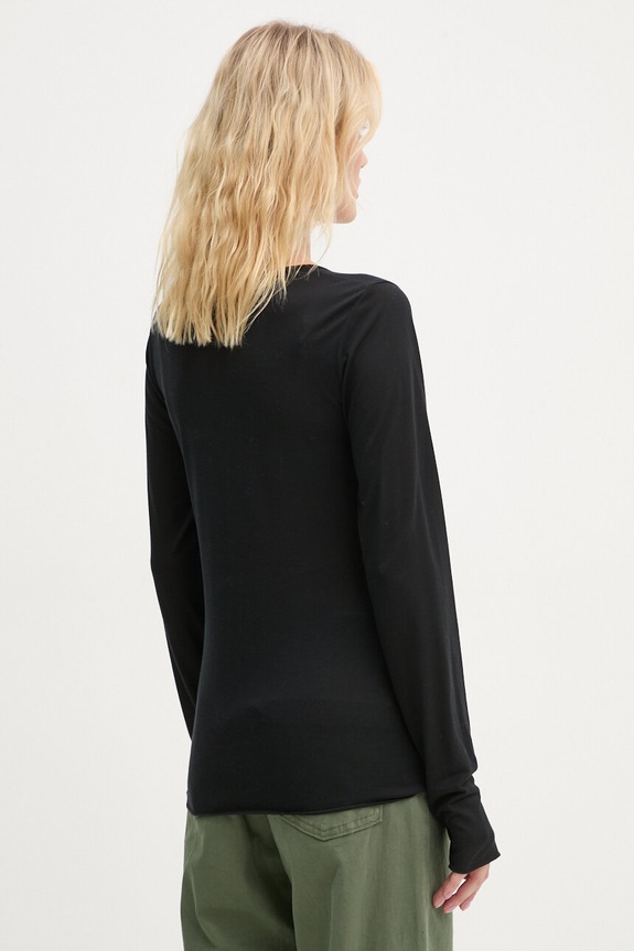 Odzież Marc O'Polo longsleeve M08202852443 czarny