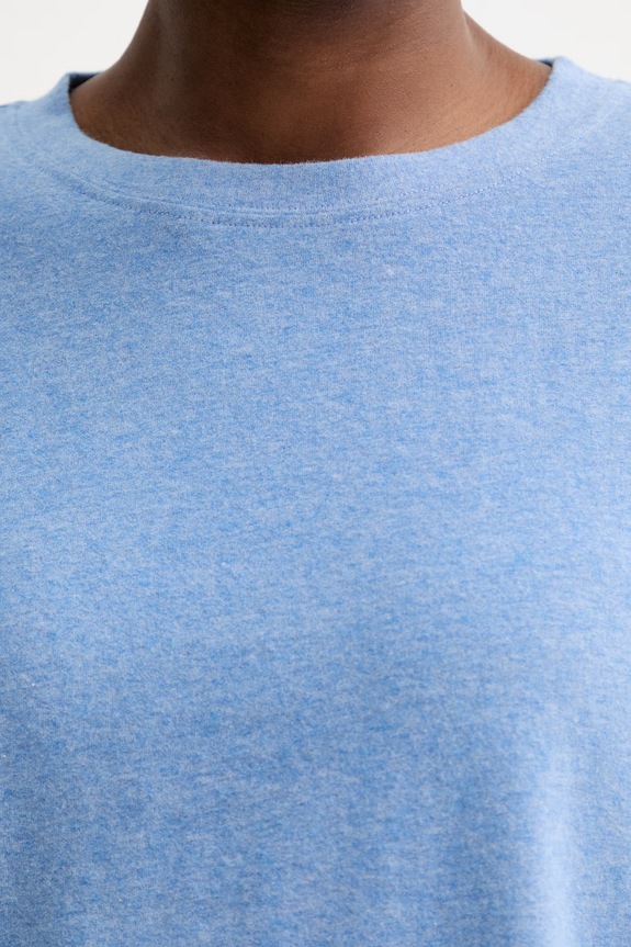 American Vintage longsleeve YPA02B niebieski