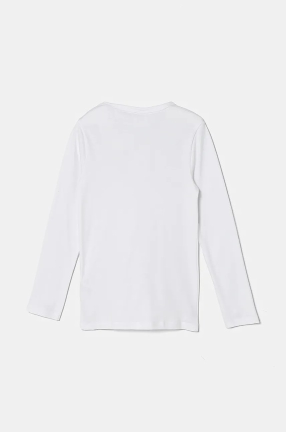 Детска блуза с дълги ръкави United Colors of Benetton 3FZ10M00C.G.Continuativ бял AA00