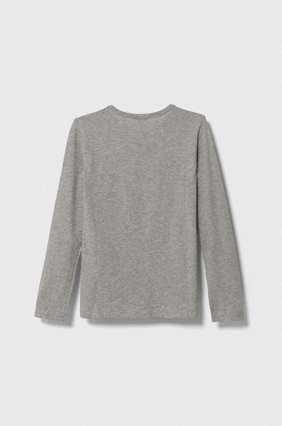 United Colors of Benetton longsleeve bawełniany dziecięcy 3I1XC10DA.G.NOS szary AA00