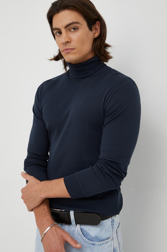 Marc O'Polo longsleeve bawełniany bawełna granatowy M29220252226