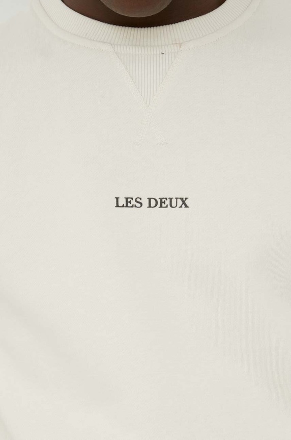 Les Deux bluza bawełniana LDM200046. beżowy