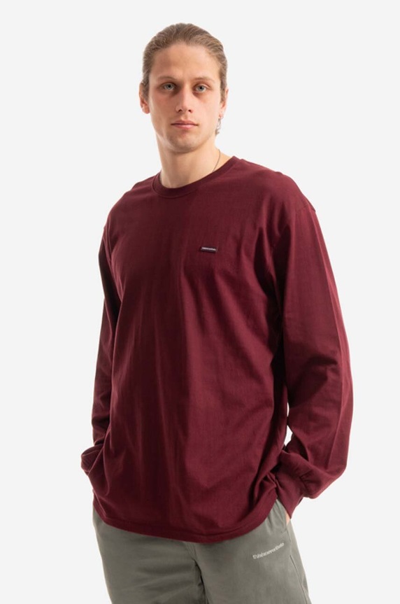 thisisneverthat cotton longsleeve top T.N.T Classic L/S Tee cotton red TN220TTSLT02