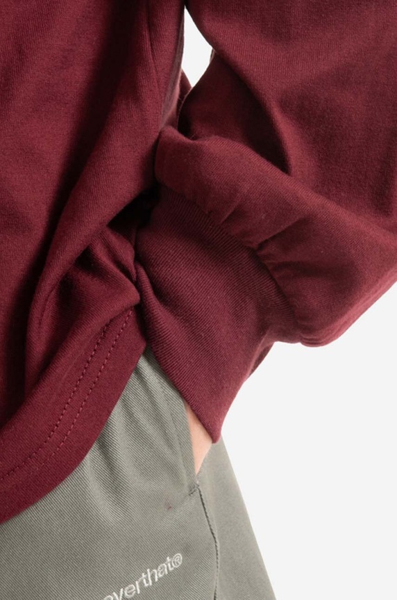thisisneverthat cotton longsleeve top T.N.T Classic L/S Tee TN220TTSLT02 red