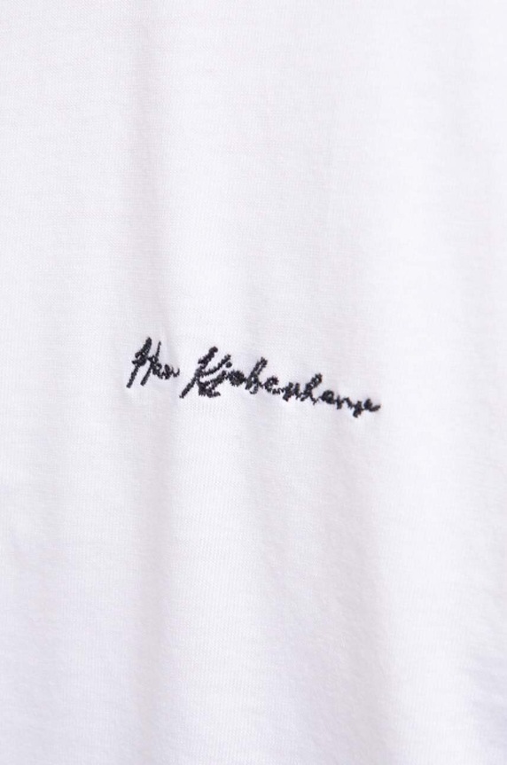 Han Kjøbenhavn longsleeve bawełniany Casual Tee Long Sleeve biały M.132072