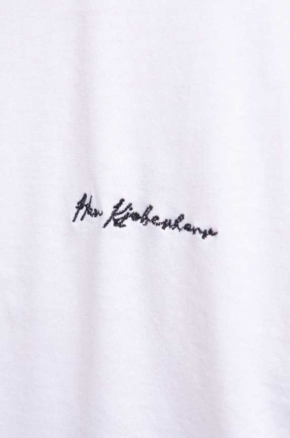 Han Kjøbenhavn longsleeve bawełniany Casual Tee Long Sleeve biały M.132072