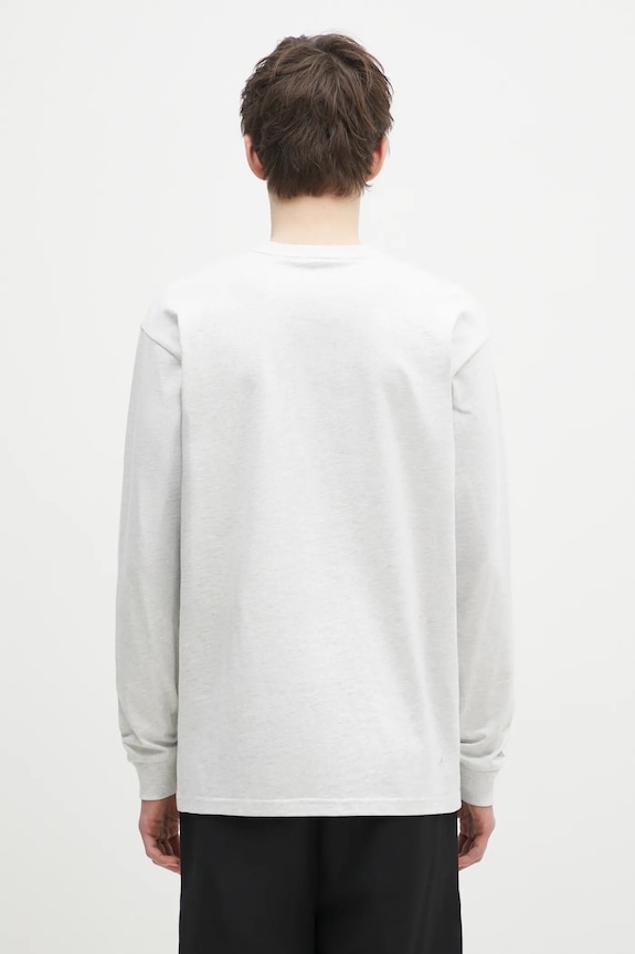 Clothing Carhartt WIP cotton longsleeve top I026392.00JXX gray