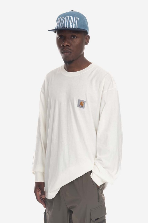 Carhartt WIP Carhartt WIP L/S Nelson T-Shirt I029948 WAX longsleeve Men's cotton I029948