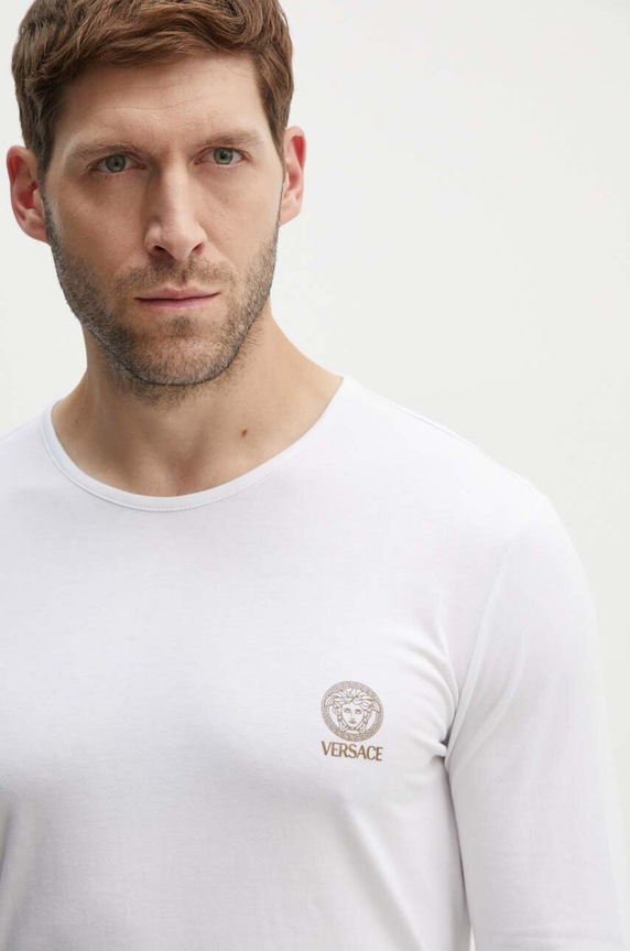 Versace longsleeve biały AUU01007.1A10011