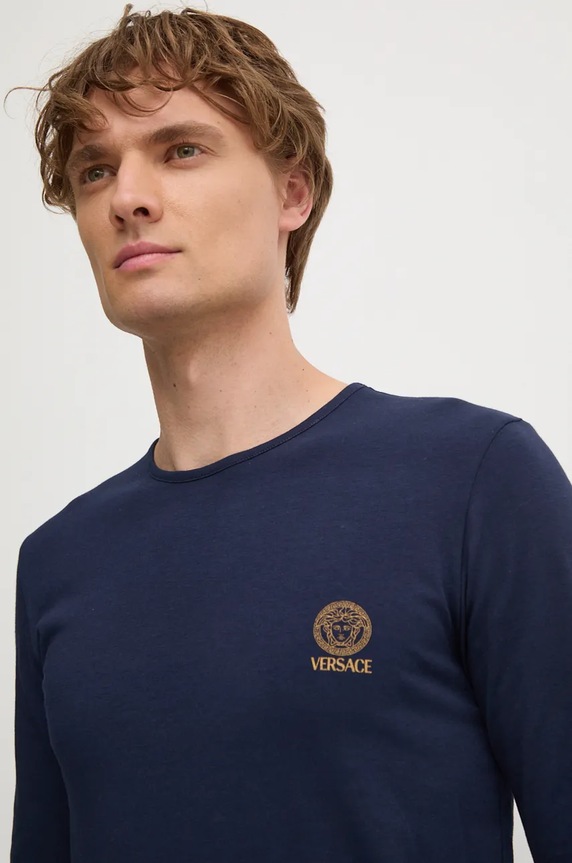 Versace hosszú ujjú sötétkék AUU01007.1A10011