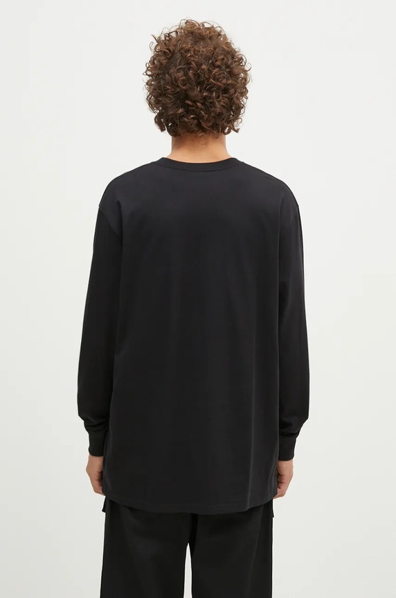 Abbigliamento 1017 ALYX 9SM top a maniche lunghe in cotone Regular Fit Longsleeve Crewneck Tee AAMTS0483FA01 nero