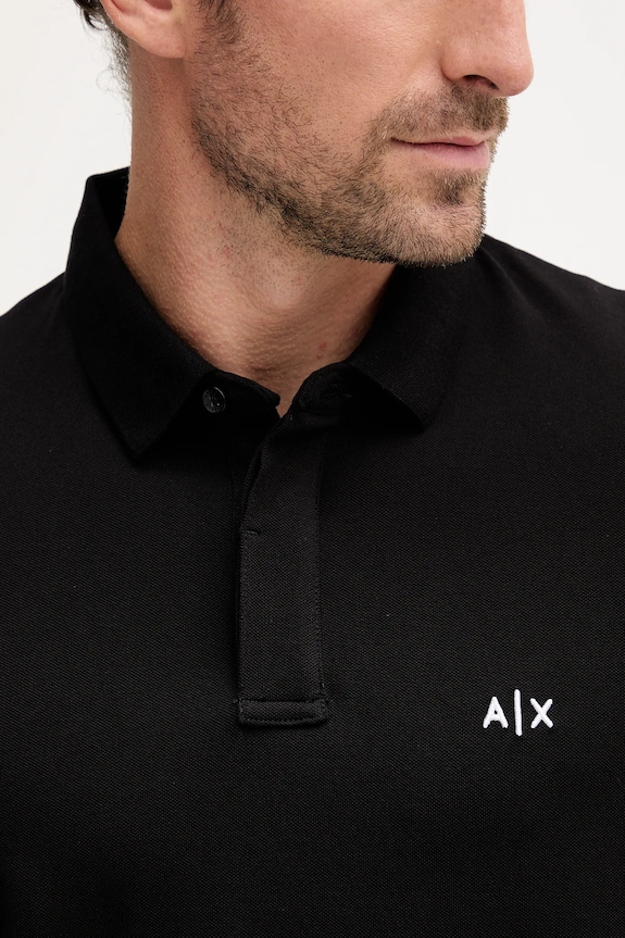 Armani Exchange longsleeve negru XM001288.AF17321.NOS