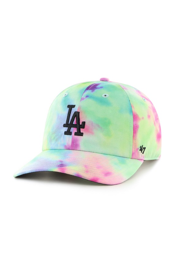 47 brand Czapka MLB Los Angeles Dodgers pozostałe multicolor B.TDCMF12PTW.WH