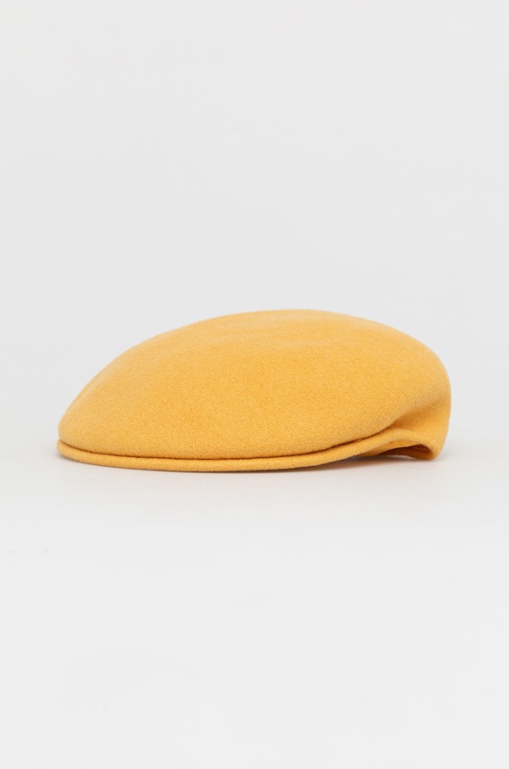 Kangol Kaszkiet wełna żółty 0258BC.WA800