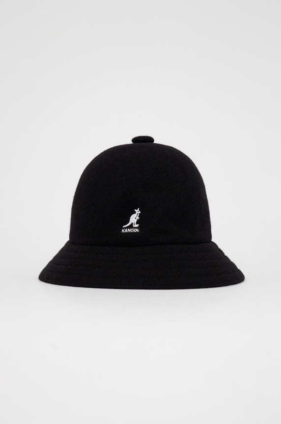 Kangol Kapelusz wełniany wełna czarny K3451.BK001