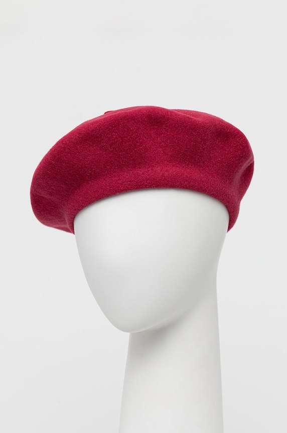 Kangol Beret wełniany wełna różowy 3388BC.GR601