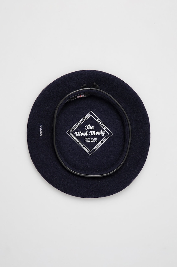 Akcesoria Kangol Beret wełniany 0248HT.DB404 czarny