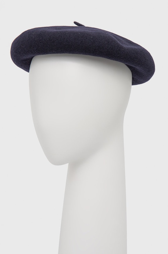 Vlnená baretka Kangol 0252HT.DB404 tmavomodrá AA00