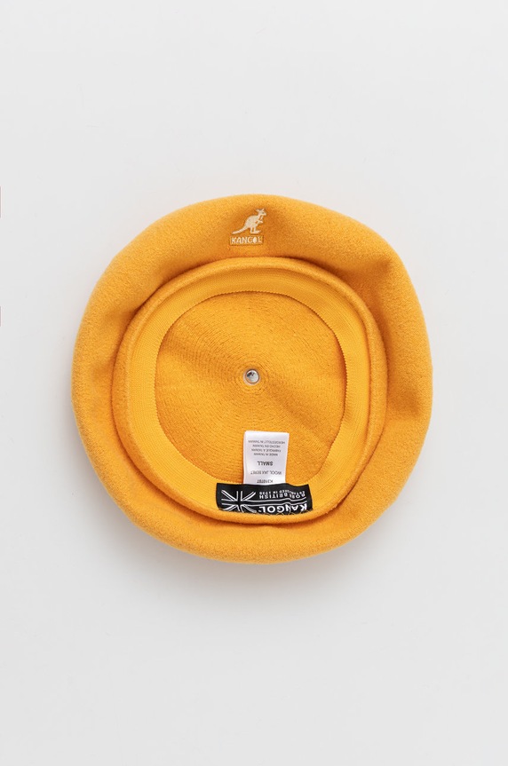 Akcesoria Kangol Beret wełniany K3107ST.WA800 żółty