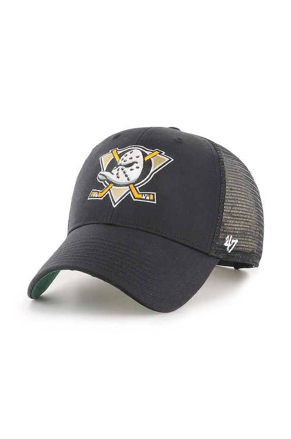 47 brand czapka z daszkiem NHL Anaheim Ducks aplikacja czarny H.BRANS25CTP.BKC