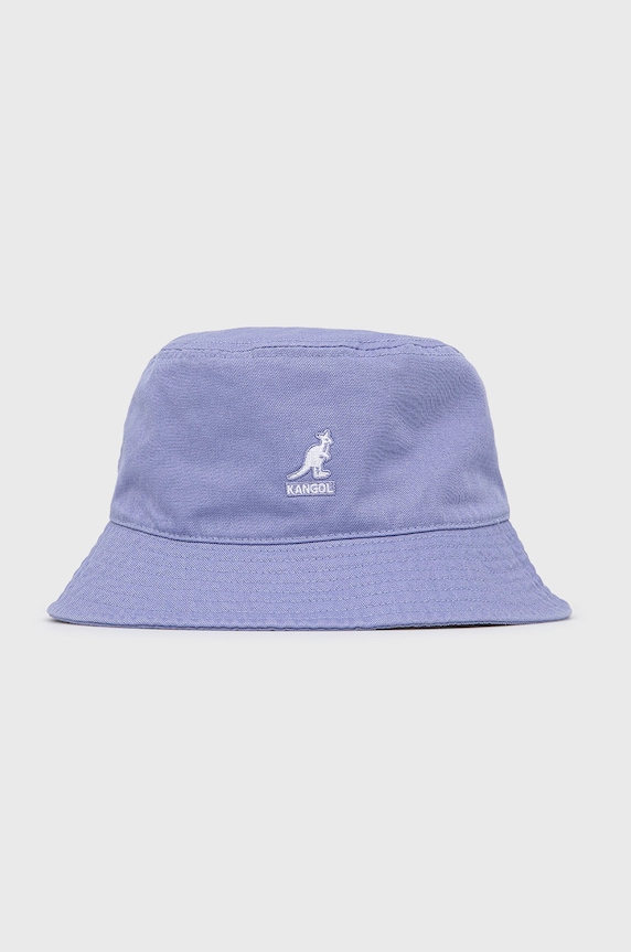 Kangol kapelusz bawełniany bawełna fioletowy K4224HT.IL525