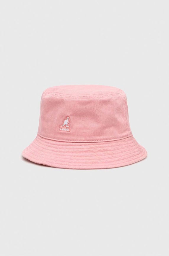 Kangol kapelusz bawełniany bawełna różowy K4224HT.PE600