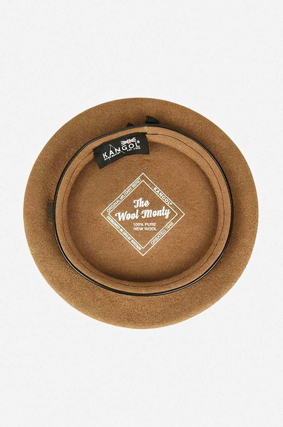Accessories Kangol wool beret Monty 0248HT brown