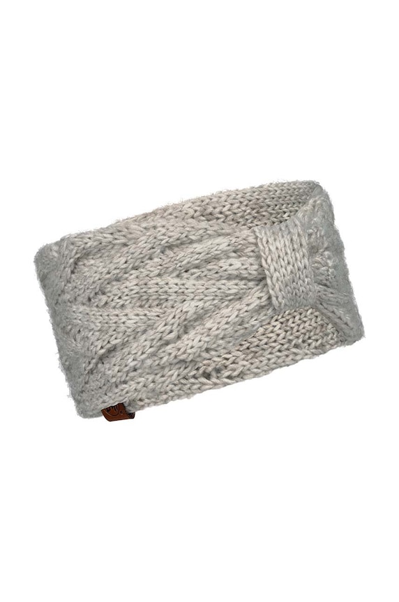 Buff opaska na głowę z domieszką wełny beżowy 126465.014