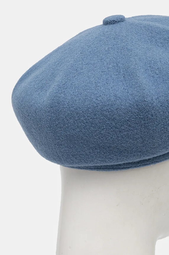 Vlněný baret Kangol WOOL JAX K3107ST.DB433 modrá AA00