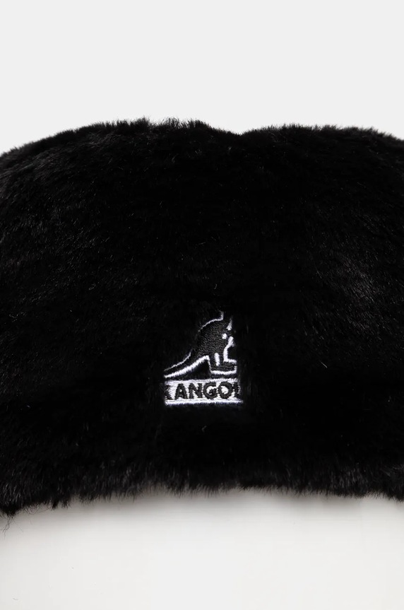 Σκούφος Kangol FAUX FUR TOPPER K5419.BS002 μαύρο AA00